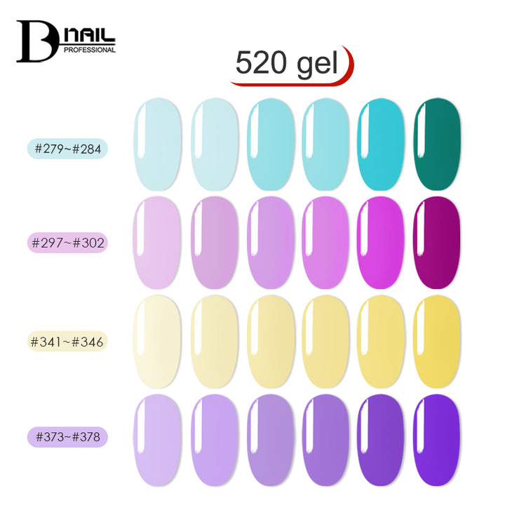 ICE BD | 520 Colors Gel Nail Polish