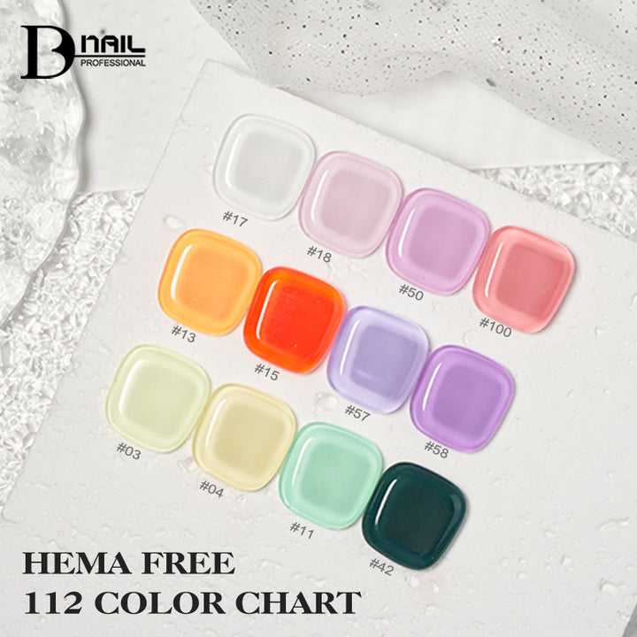 HIELO BD | Esmalte de uñas en gel Hema Free 112 colores