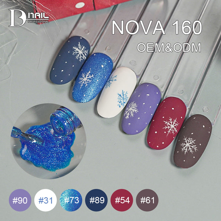 HIELO BD | Esmalte de uñas en gel de 160 colores