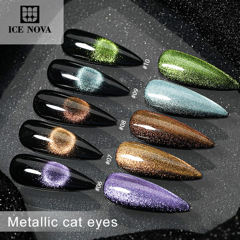 ICE NOVA | Metallic Cat Eye Gel Polish