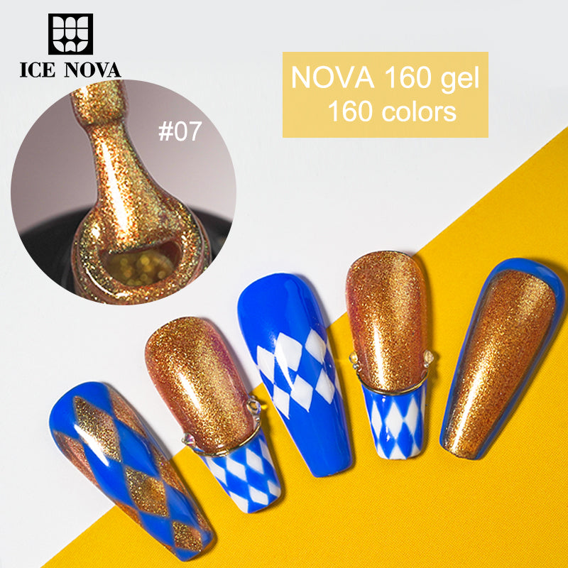 ЛЕД НОВА | 160 цветов гель-лака для ногтей