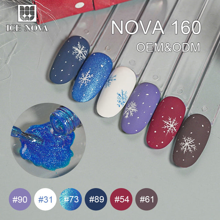 HIELO NOVA | Esmalte de uñas en gel de 160 colores